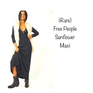 🖤Free People Sunflower Maxi Dress